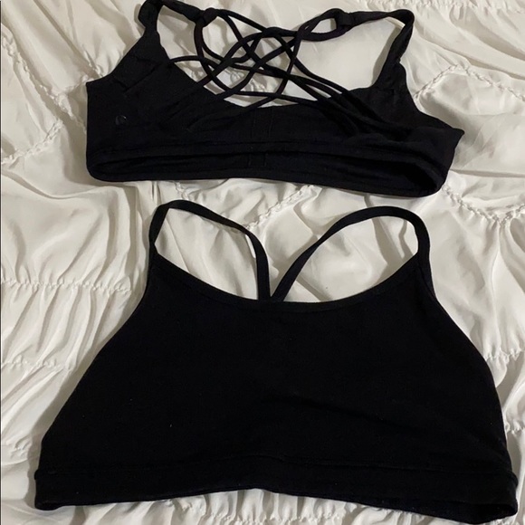 lululemon athletica Other - Two black lululemon sports bras